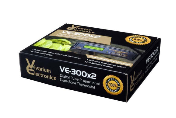 VIVARIUM ELECTRONICS TERMOSTATO VE-300 X 2