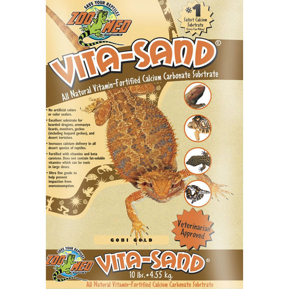 zoo med gobi gold  vita sand 10 libras