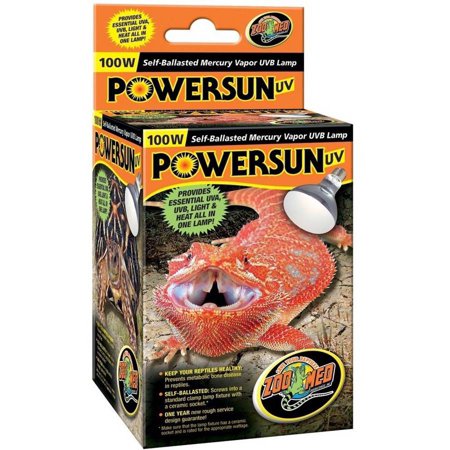 Zoo Med powersun 100 watts (calor, uvb 2 en 1)