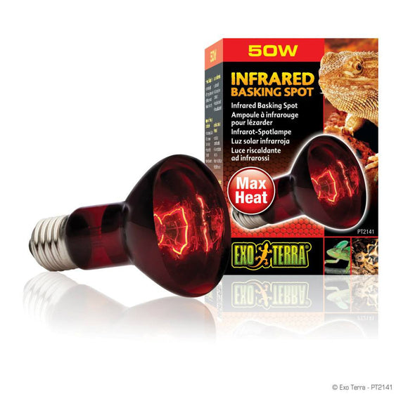 Exo Terra Infrared Basking Spot Lamp 50W