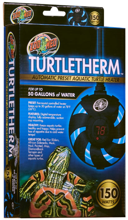 ZOOMED TURTLE THERM ( CALENTADOR PARA AGUA ) 150 WATT