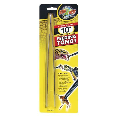 Zoo med Stainless Steel Feeding Tongs (Pinzas de 30 cms para alimentar)