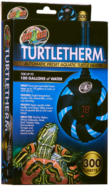 ZOOMED TURTLE THERM ( CALENTADOR PARA AGUA ) 300 WATT