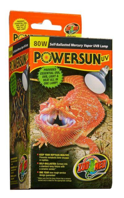 Zoo Med powersun 80 watts (calor, uvb 2 en 1)