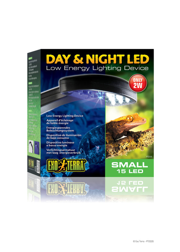 Exo Terra Day & Night LED Low Energy Lighting Device Small (Dispositivo de iluminacion de bajo consumo)
