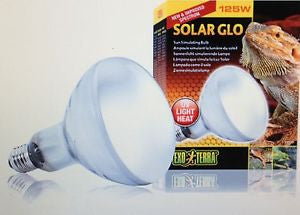 EXOTERRA SOLAR GLO 125watts (calor, uvb 2 en 1)