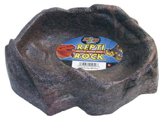 Zoo Med repti rock water dish Large (recipiente para agua Grande)