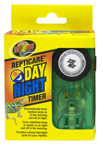 Zoo Med Repti Care Day/Night Timer  2 CONTACTOS( Multicontacto con timer temporizador dia/noche)