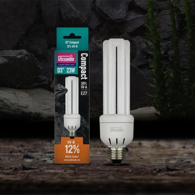 ARCADIA 12 % COMPACT BULB 23W (Lampara para terrarios deserticos)