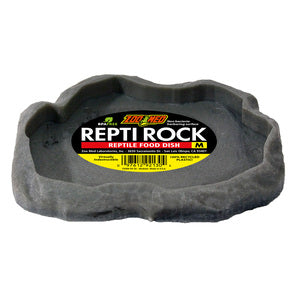 Zoo Med repti rock food dish medium (recipiente para agua/comida mediano)