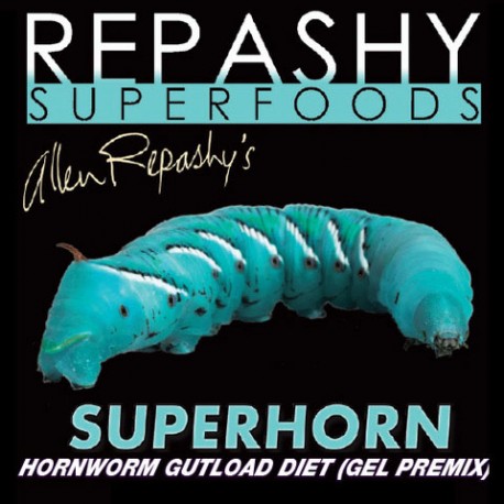 REPASHY SUPER HORN  ( ALIMENTO PARA GUSANOS DE TOMATE) 3 OZ